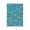 Homeroots 9' X 12' Teal Blue Ivory And Pink Floral Washable Indoor Outdoor Area Rug 597852 - alternate 2