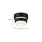Afx Miami - LED Flush Mount - Polished Chrome MIAF05LAJUDPC - alternate 3