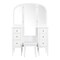 Homeroots 47" White Wood Six Drawer Dresser 714259 - alternate 4