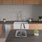 Alfi Brand Rectangle Fireclay Undermount or Drop In Prep Sink w Grid included ABF1319UD-GM - alternate 5