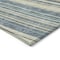 Homeroots 3' X 5' Sky Blue Beige And Tan Striped Washable Indoor Outdoor Area Rug 615007 - alternate 5