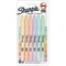 Sharpie Accent Highlighters w/Smear Guard, Chisel Marker Point, Assorted Ink, 6PK 2157486 - alternate 1