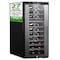 Nutrichef Dual-Zone Wine Cooler, 27-Bottle Refrigerator, Digital Touch Button Control with Air Tight Seal PKCWCDS275 - alternate 1