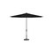 Treasure Garden 11 ft Patio Umbella, aluminum, fiberglass ribs, outdoor, Black UM841-09 5408 Black - alternate 1