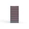 Strong Hold 9 drawer cabinet - (2x 4ft, 5x 5ft, 2x 6ft) - Red accents - Keyed Alike S3060-PPAAS-0902DS - alternate 1