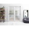 Sartodoors Sliding Closet Bypass Doors White Solid Core Modern Interior QUADRO4002DBD-NOR-36 - alternate 1