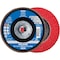 Pferd 5'' x 5/8-11 Thd. POLIFAN Flap Disc - CO-FREEZE SG INOX, Ceramic oxide, 50 Grit, Conical 61092 - alternate 1