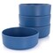 Gibson Home Canyon Crest 12 Piece Round Melamine Dinnerware Set in Blue 135731.12 - alternate 3