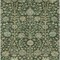Homeroots 3' X 5' Green Tan And Gray Floral Washable Indoor Outdoor Area Rug 603461 - alternate 5