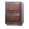 Summit 24in Wide 2-Drawer All-Refrigerator, ADA Compliant ADRD241CSS - alternate 3