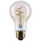 Satco 3.5 Watt A19 LED 2000K CCT Medium Base Clear Glass Amber Coil Filament Dimmable 120 Volt S14226 - alternate 1