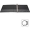Business Source Round Ring View Binder, Black, 4PK BSN09954BD - alternate 2