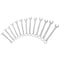 Performance Tool 13 pc. Metric Wrench Set, Drop Forged, Nickel Plated W1104M - alternate 1