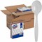 Dixie Heavyweight Dispoable Soup Spoons GrabNGo by GP Pro, White, 1000PK DXESH207CT - alternate 1