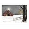 Homeroots Light in the Stable 3 White Framed Print Wall Art 404493 - alternate 1