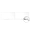 Ghent M1 Porcelain Magnetic Whiteboard, Aluminum Frame, 4'H x 16'W, 2 pieces M1-416-4 - alternate 2