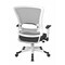 Space Seating Pulsar White Frame Managers Chair, Icon Grey 317W-W1C1F2W-226 - alternate 2