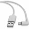 Tripp Lite Lightning to USB Sync Charge Right-Angle iPhone iPad White 3ft M100-003-LRA-WH - alternate 3