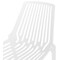 Leisuremod Acken Plastic Dining Side Chair, White ACK18W - alternate 4
