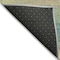 Homeroots 5' X 8' Artichoke Green Peach And Teal Blue Striped Washable Indoor Outdoor Area Rug 631192 - alternate 2
