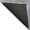 Homeroots 8' Runner Mocha and Blue Abstract Washable Non Skid Indoor Outdoor Runner Rug 564243 - alternate 6