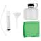 Performance Tool Small Engine Oil Change Kit, Oil Suction Syringe, Funnel, Microfiber Towel W4075 - alternate 3