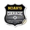 Signmission Noah's Garage I Can Fix Everything But Stupid, 12 Inch X 12 Inch, Vinyl Decal SHI-D-12-490-NOAH - alternate 1
