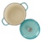 Crock-Pot Artisan 2 Piece 5 Quarts Enameled Cast Iron Dutch Oven in Aqua Blue 127801.02R - alternate 3