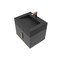 Castello Usa Nile 24-inch Black Vanity Set with BlackTop and Gold Handles CB-MC-24BLK-GLD-2053-BL - alternate 1