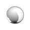Richelieu Firenze Collection 1 9/16-inch (40 mm) Chrome Traditional Round Closet Door Knob BP878940140 - alternate 1