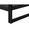 Homeroots 24" Black End Table With Shelf 489730 - alternate 6