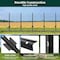 Wrightmaster 1-1/5 in. Dia x 47 in. 9-Gauge Black Heavy-Duty Galvanized Steel Fence U-Post (6-Pack), 6PK ZR-5175P413170 - alternate 5