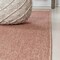 Jonathan Y Alda Modern Minimalist Mingled Solid Salmon/Cream 8 ft. x 10 ft. Indoor/Outdoor Area Rug TSN213B-8 - alternate 2
