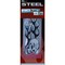 Trimbrite DECAL Skull Set Chrome Black Vinyl 24 Inch x 1125 Inch T1952 - alternate 2