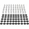 Tripp Lite by Eaton SmartRack Threaded Hole Hardware Kit - Rack Screw, Flat Washer SRSCREWS - alternate 1