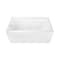 Kingston Brass 54" Acrylic Rectangular 3-Wall Alcove Tub Combo w/ Armrests in Glossy White/Brushed Brass CVTAP543023L7 - alternate 1