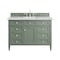 James Martin Vanities Brittany 48'' S Vanity, Smokey Celadon w/ Ethereal Noctis Top w/FreePower Wireless Charger 650-V48-SC-FENC - alternate 1