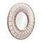 Homeroots 32" Brown Round Accent Mirror 524079 - alternate 3