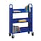 Hirsh Hirsh Single-sided Mobile Book Cart for Schools, Classic Blue 21790 - alternate 3