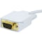 Monoprice Mini Displayport To Vga Cable, White, 10ft 6004 - alternate 4