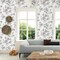 A-Street Prints Jessamine Grey Floral Trail Wallpaper 2763-24237 - alternate 3