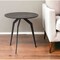 Homeroots 20" Black And Gray Ceramic Round End Table 372283 - alternate 3