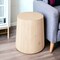 Homeroots 18" Natural Solid Wood Round End Table 523982 - alternate 4