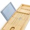 Megachef Expandable Bamboo Wood Bath Tray 750122128M - alternate 5