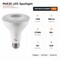 Euri Lighting PAR30 LED Bulbs, 10W, 900 lm, 75W Eq., 2700K, E26, Dimmable, CEC/JA8/UL, 2PK EP30-10W5020cec-2 - alternate 1
