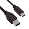 Sanoxy 1m USB 3.1 Gen 2 A Male to C Male Cable 10G 3A, Black SNX-CBL-LDR-U3105-1101 - alternate 1