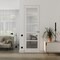 Sartodoors Hidden Door White 30x84 Solid Core Modern Interior QUADRO4002MF-WS-30x84-LH-O - alternate 1