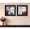 Homeroots Set Of Two Santas Blessings Black Framed Print Wall Art, 2PK 407916 - alternate 3