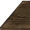 Homeroots 24in Solid Wood Wall-Mounted Shelving Unit 399280 - alternate 2