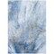 Homeroots 9' X 12' Ivory Blue and Gray Abstract Washable Non Skid Indoor Outdoor Area Rug 559593 - alternate 5